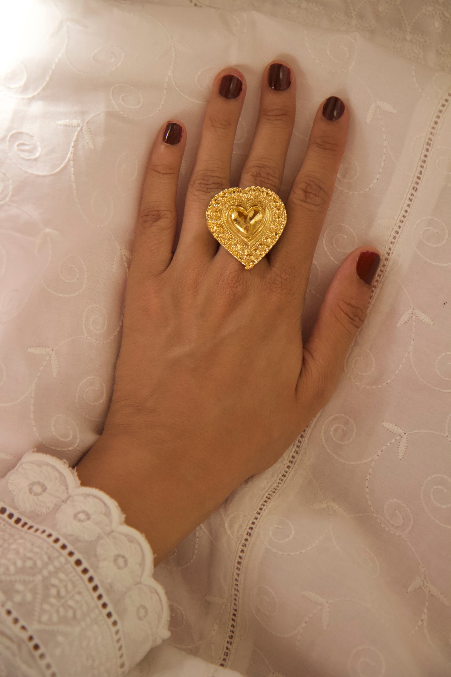 GOLD PLATED DIL KHUSH RING (Adjustable)