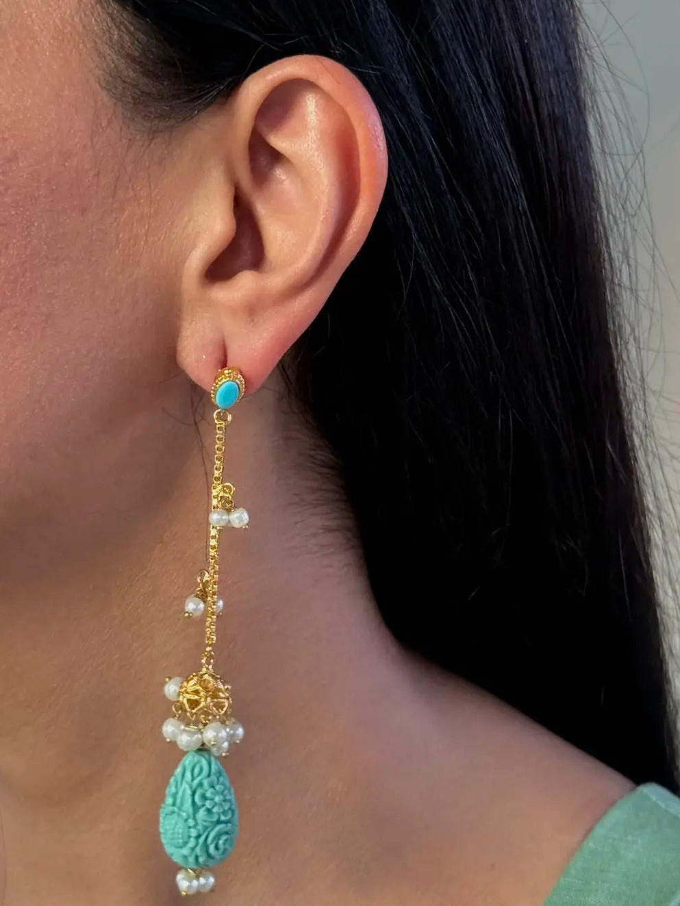 Feroza Earrings