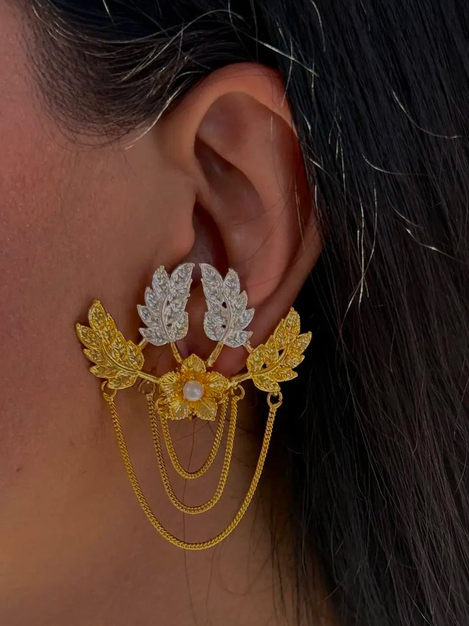 Shehnaz traditional Pakistani earrings design