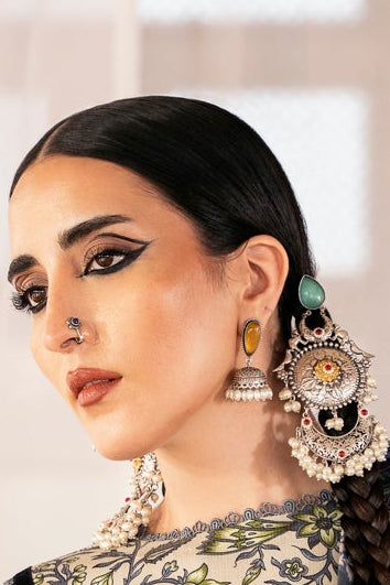 MUSTARD KASHMIRI JHUMKY