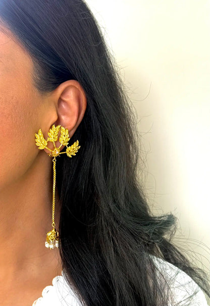 Naaz Gold Plated Jhumka