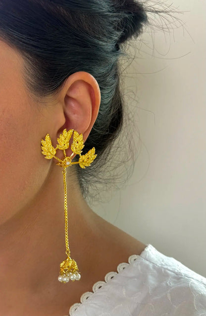 Naaz Gold Plated Jhumka