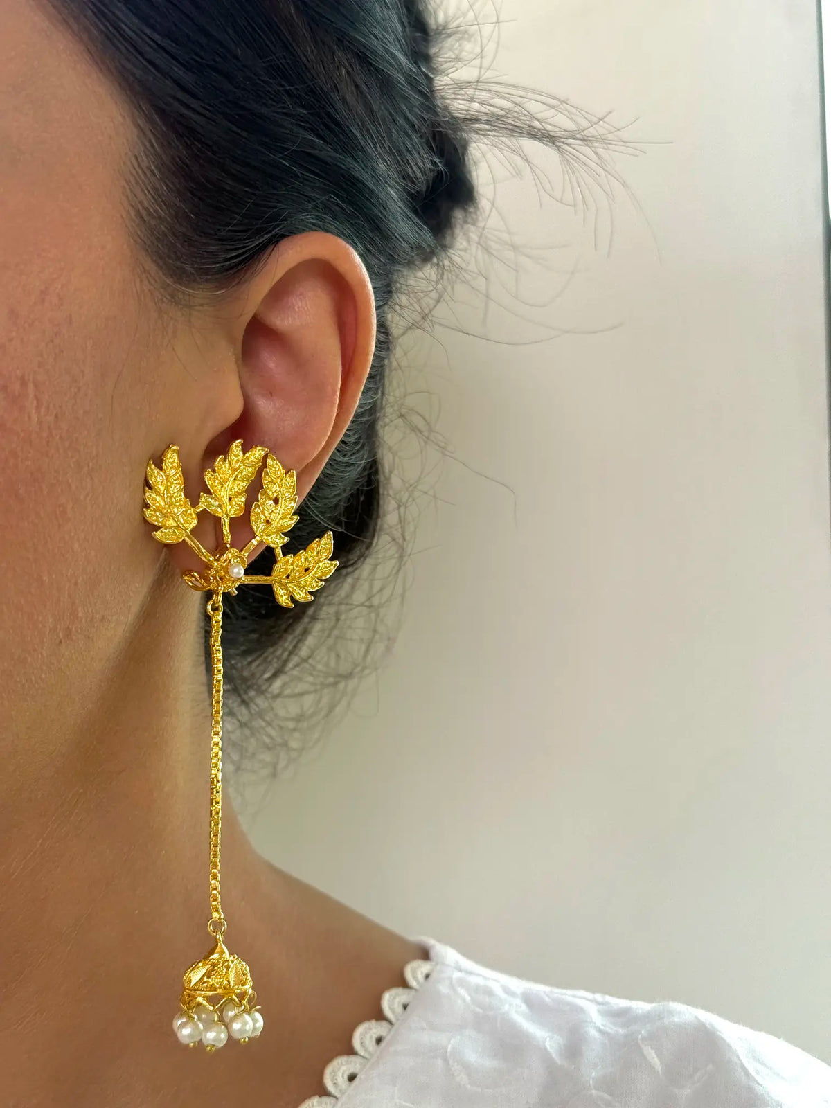 Naaz Gold Plated Jhumka