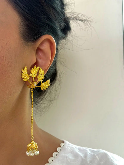 Naaz Gold Plated Jhumka