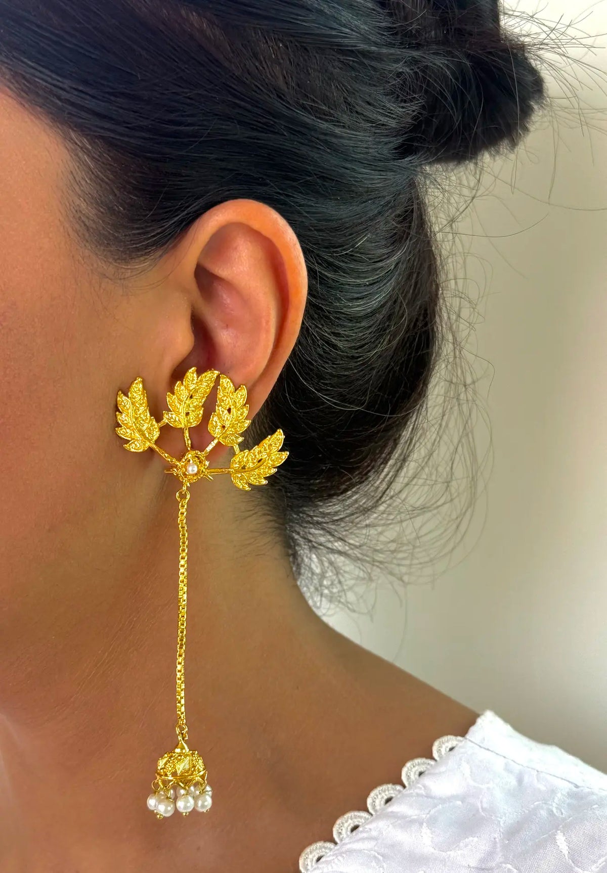 Naaz Gold Plated Jhumka