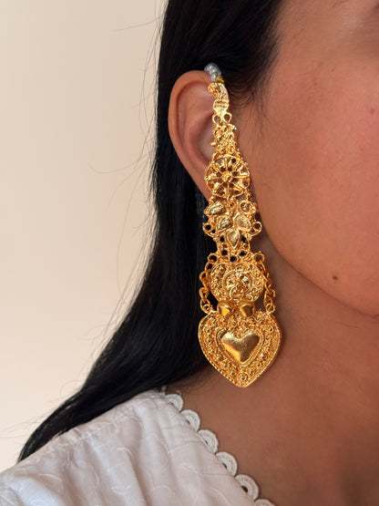 DIL RUBA GOLD PLATED
