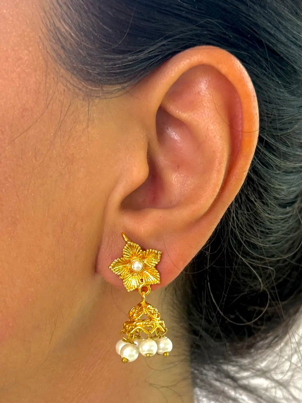 Pearl jhumki