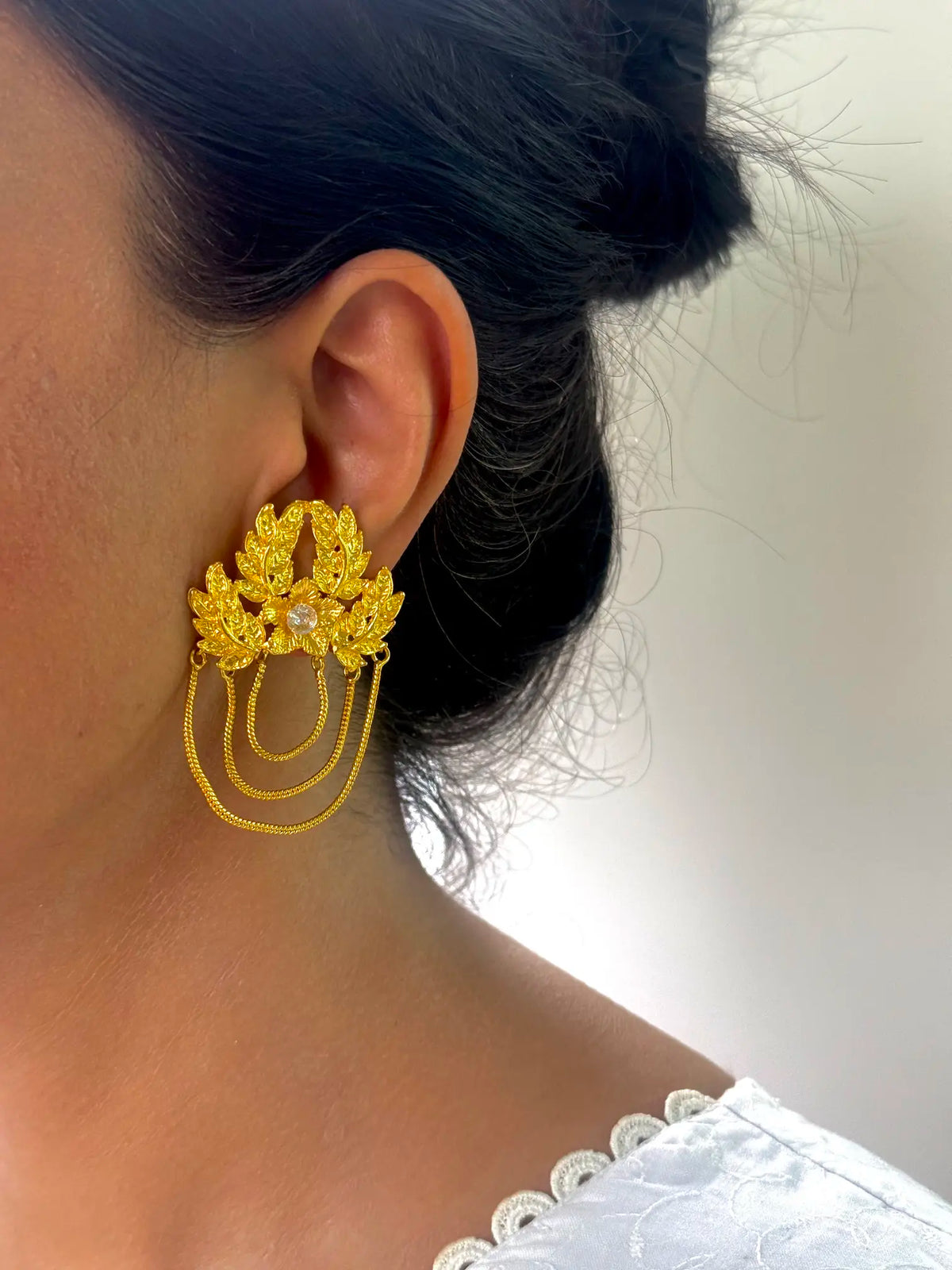 Lehar Gold Plated Earrings