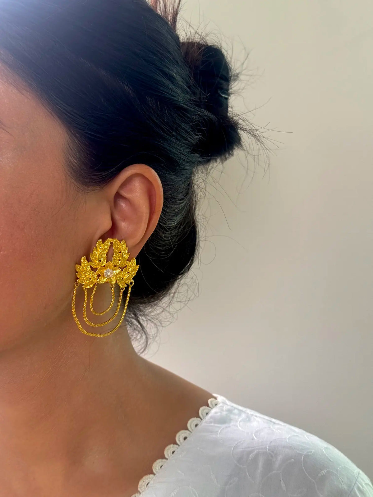 Lehar Gold Plated Earrings