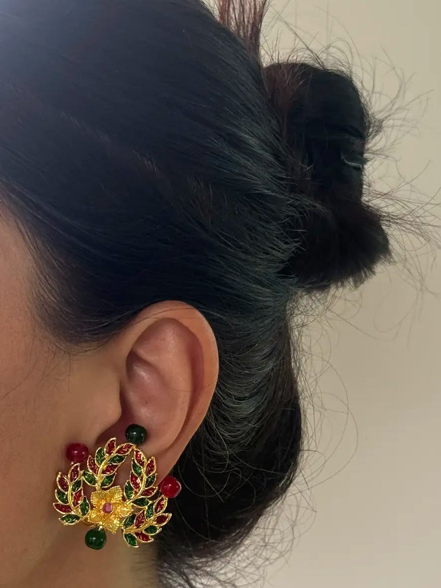 Meenakari Handmade Earrings
