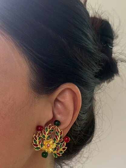 Meenakari Handmade Earrings