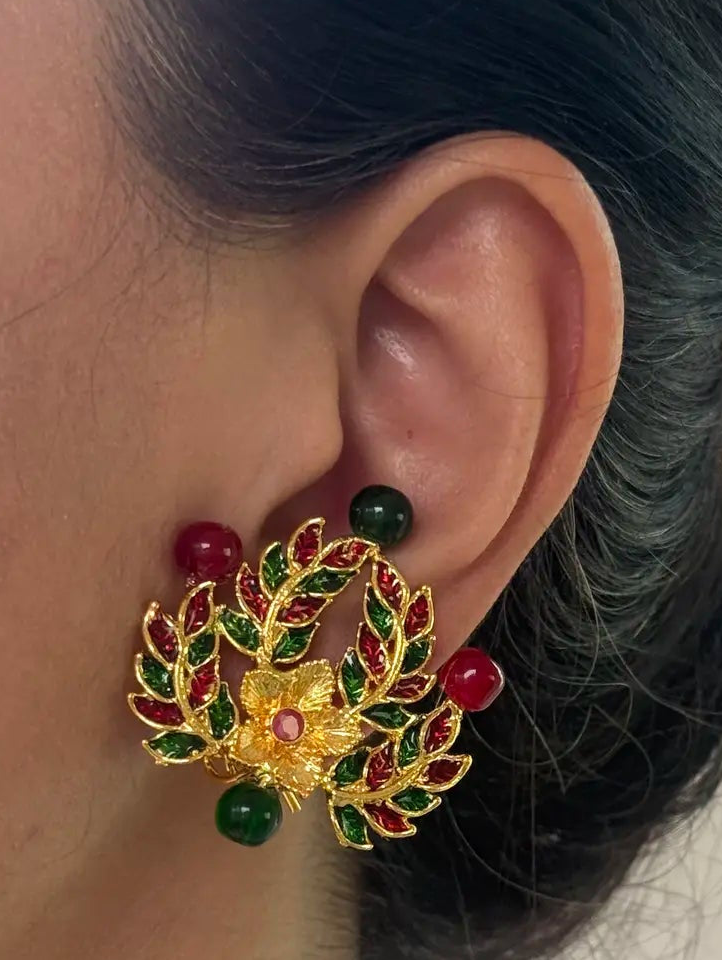 Meenakari Handmade Earrings