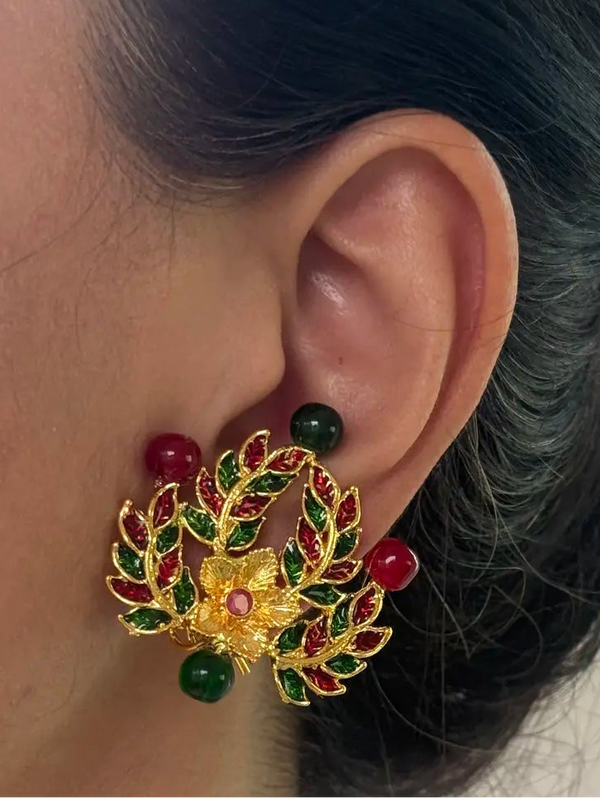 Meenakari Handmade Earrings