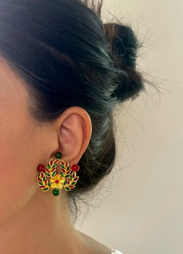 Meenakari Handmade Earrings