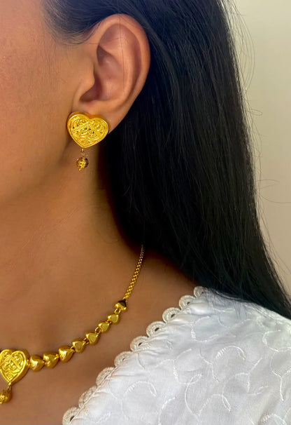 Dilbar Gold Plated Earrings