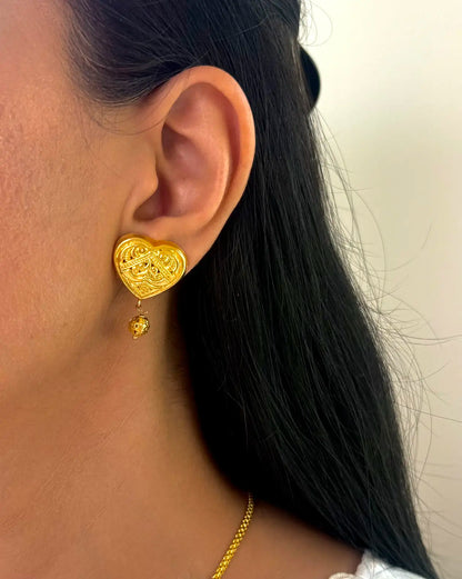 Dilbar Gold Plated Earrings