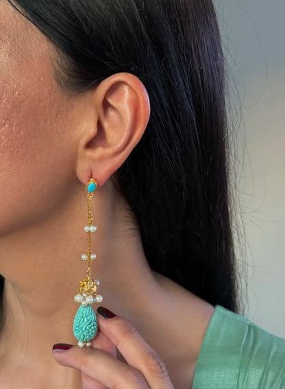 Feroza Earrings