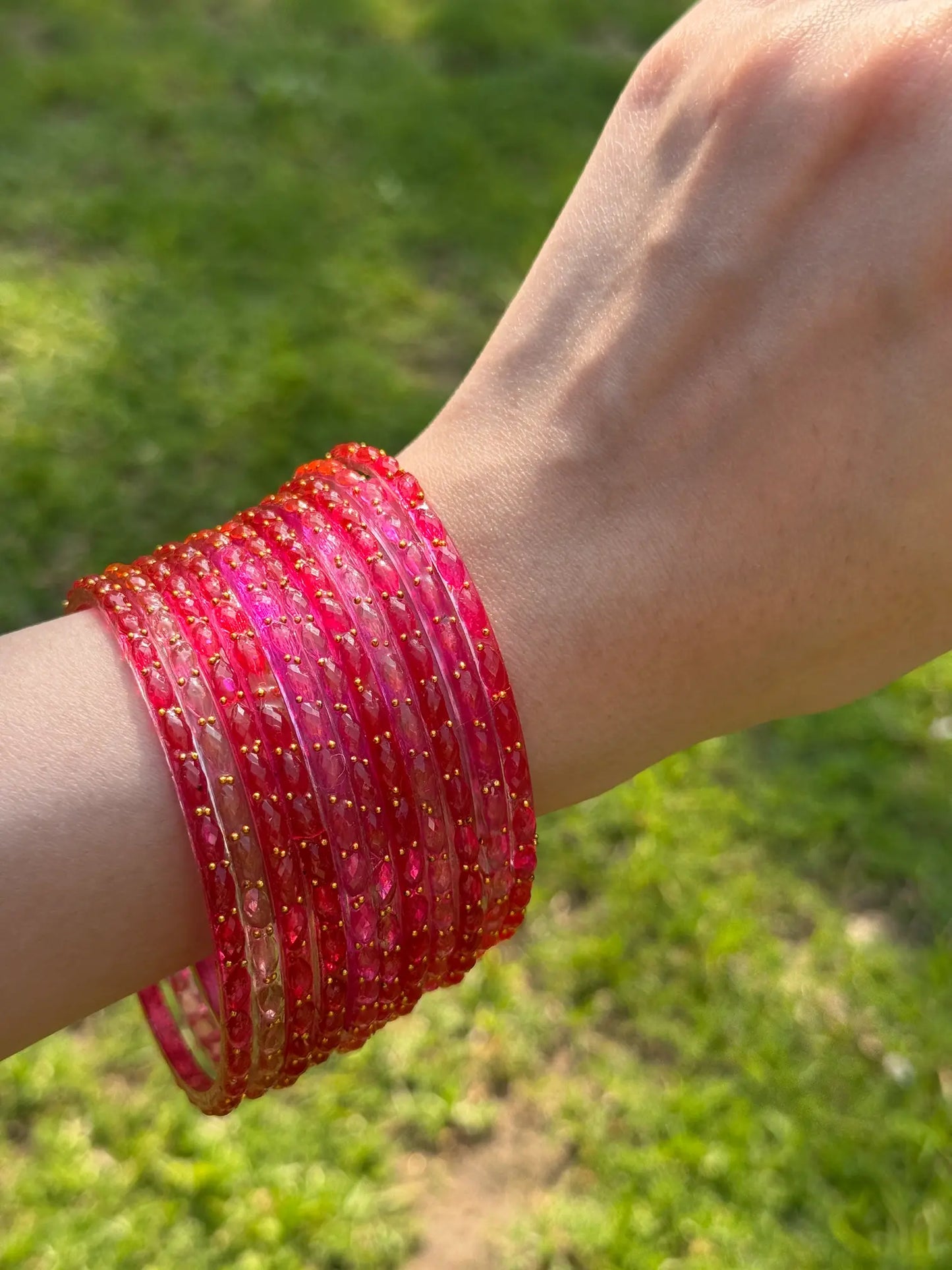 Indian Rain Drop Bangle Set