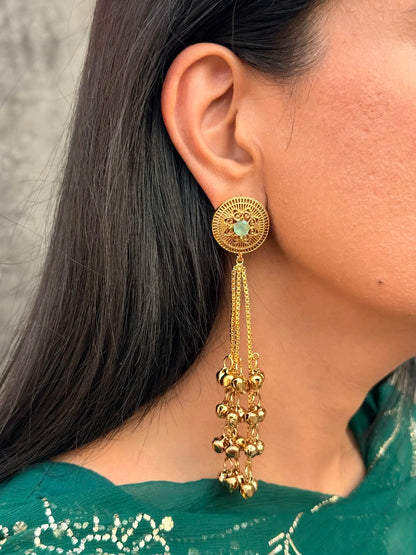 Meharzadi Kashmiri jhumka earrings