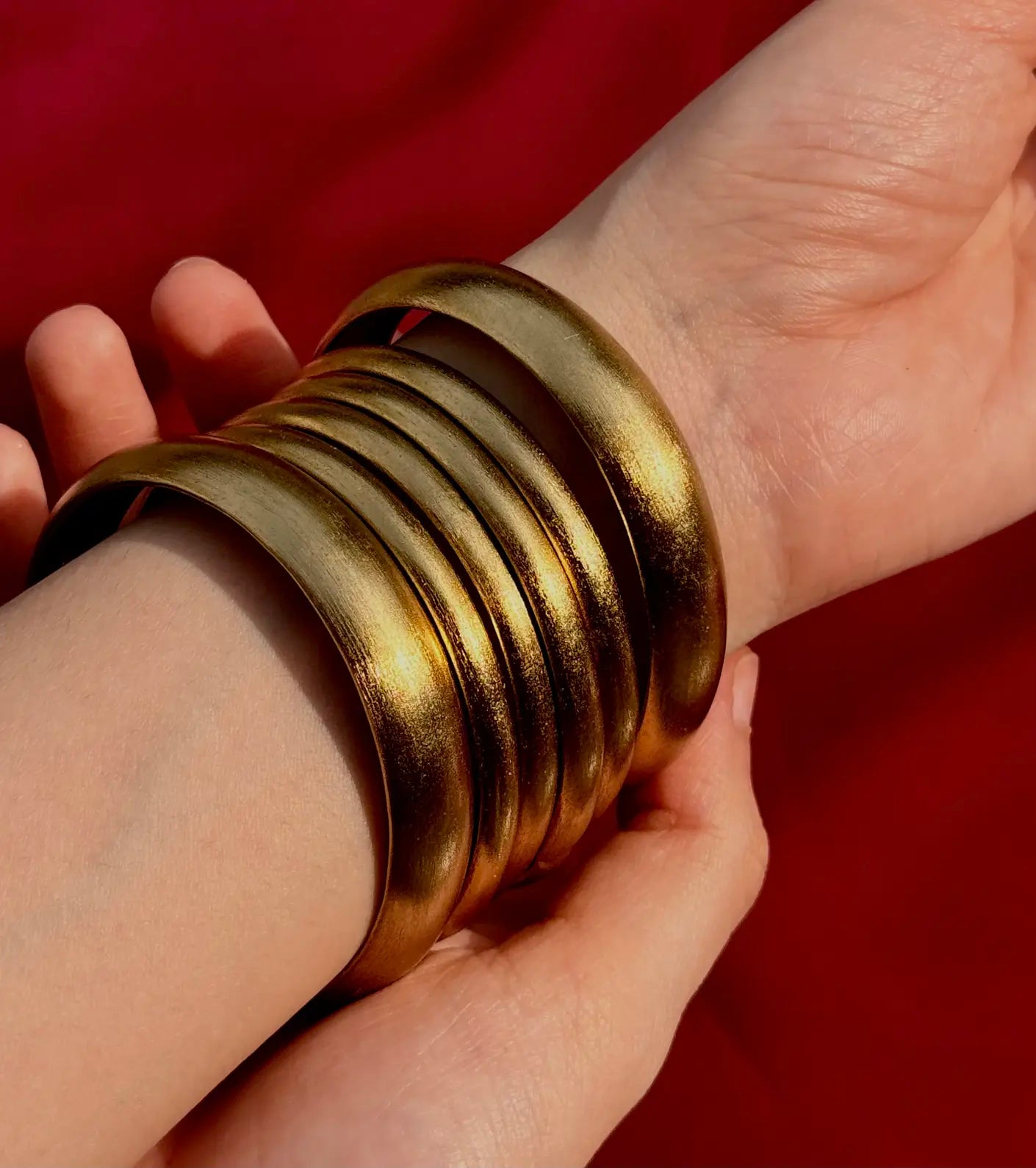 Shenai bangle set (Matte Finish)