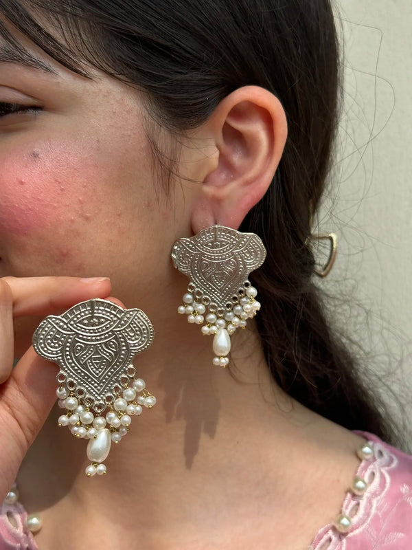 Bahar silver Earring