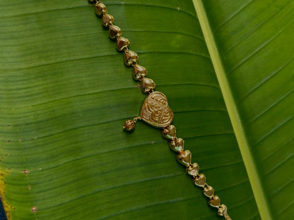 Dilbar gold plated Choker