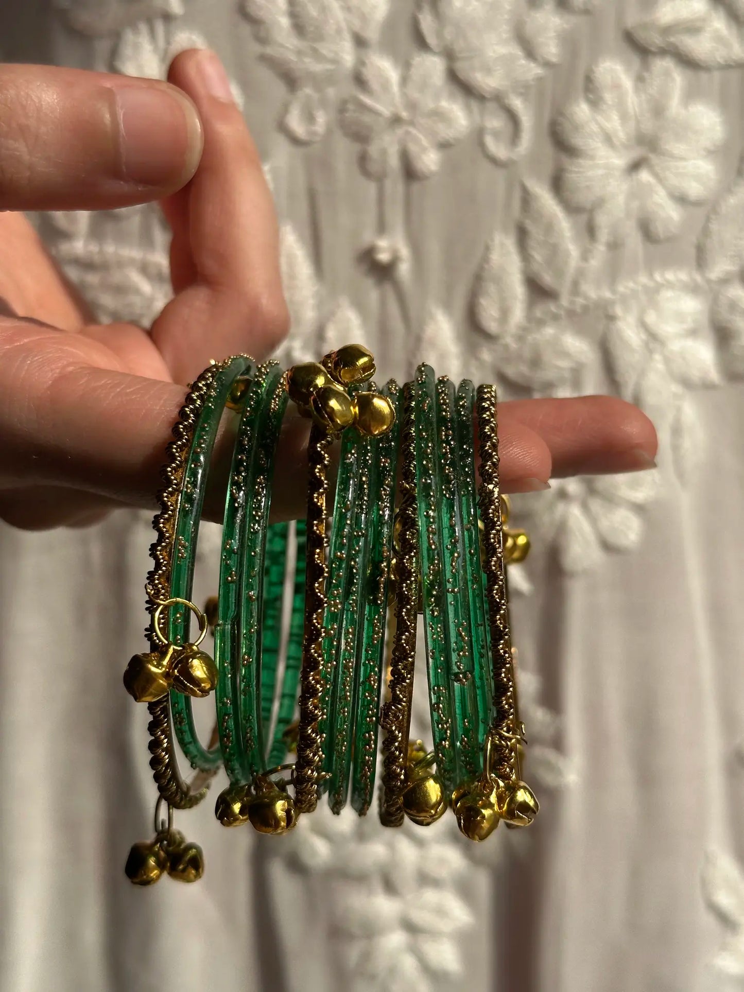Haari rain drop Kashmiri Churiyan Set