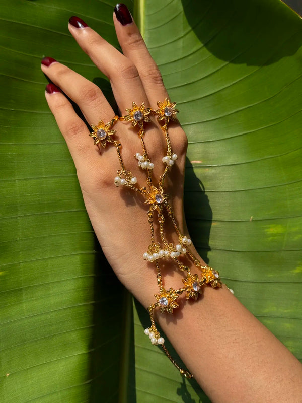 Singhar Angla zircone stone (3 fingers adjustable)