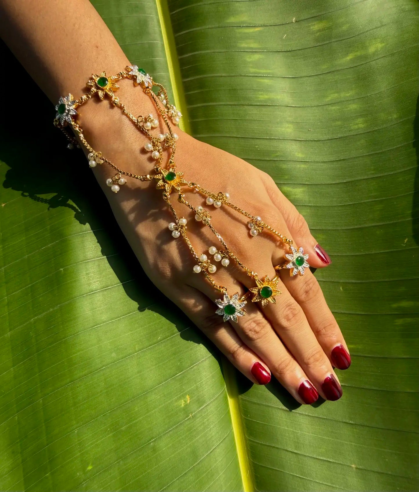 Ganga Jamni Angla (adjustable)