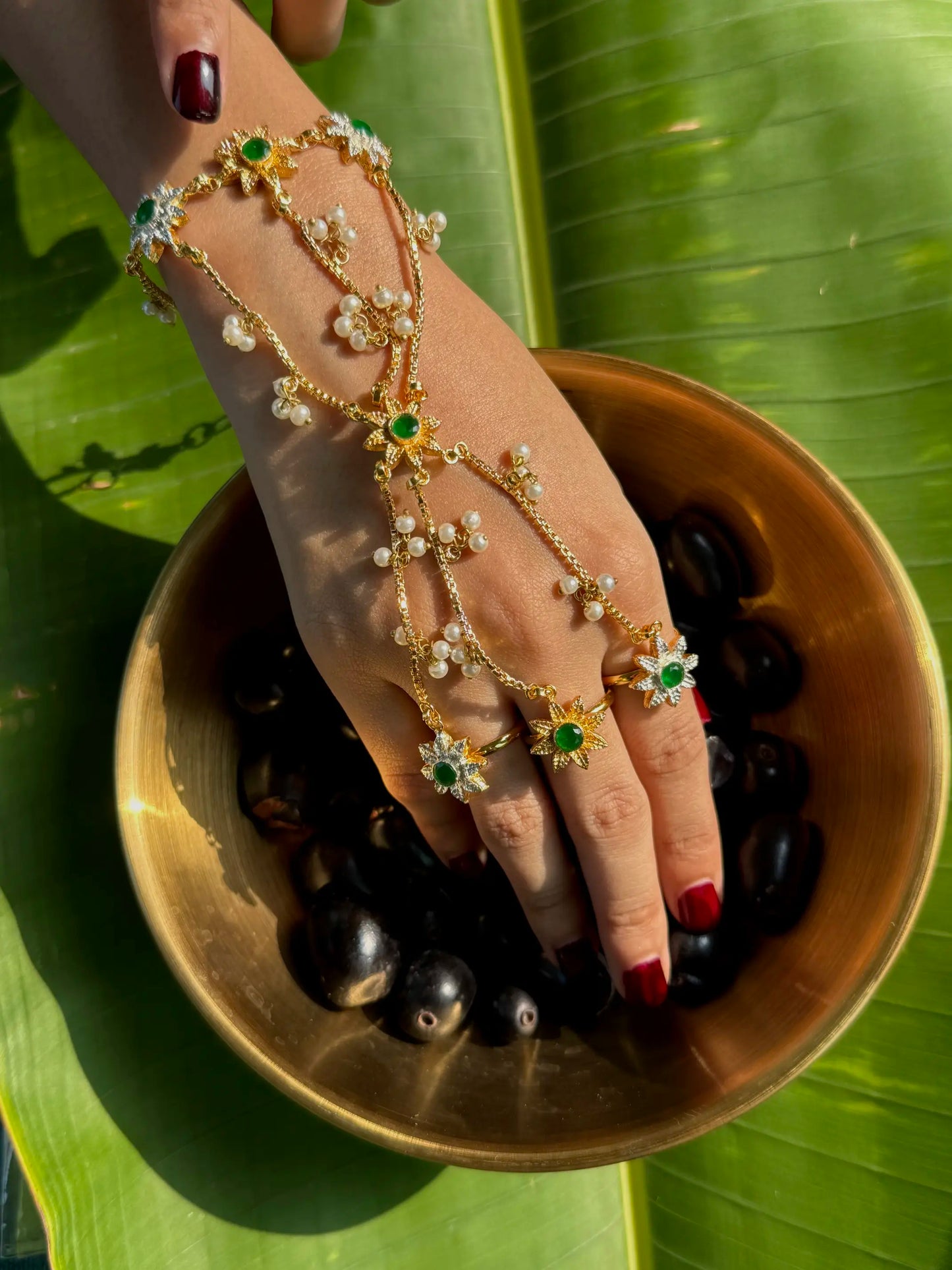 Ganga Jamni Angla (adjustable)