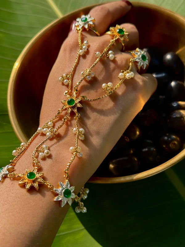 Ganga Jamni Angla (adjustable)