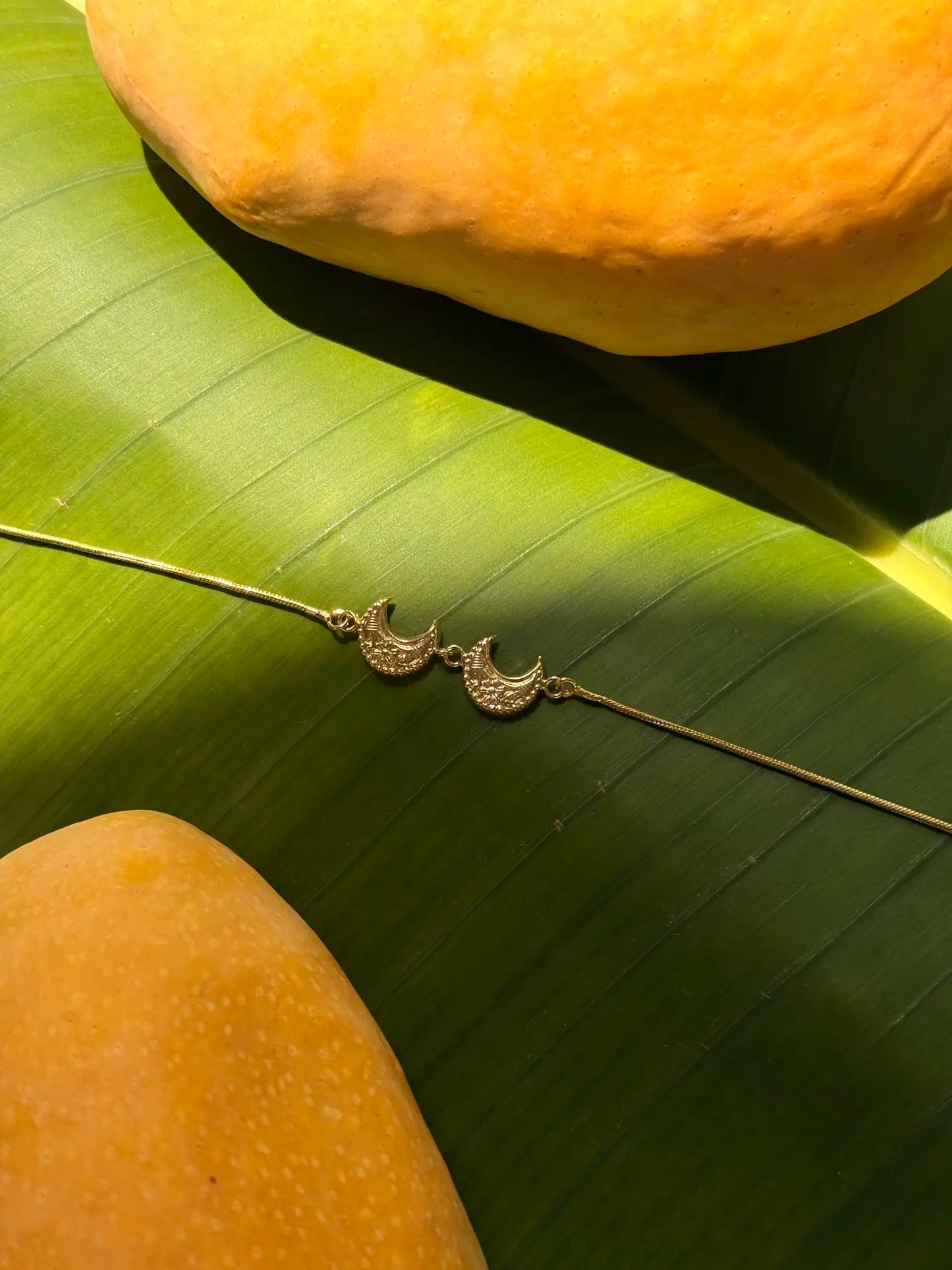 Elegant Chaand Tara necklace with premium gold plated finish and detailed craftsmanship