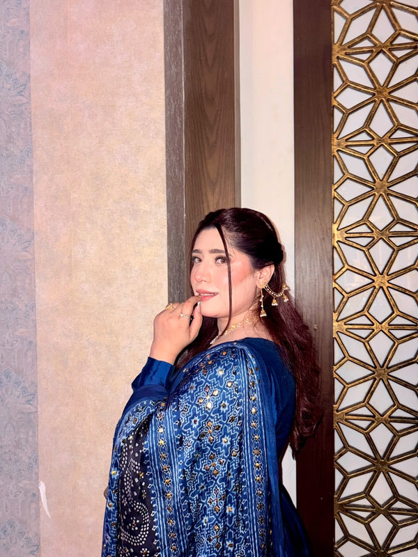 Sahiba Gold Plated Pearl Saharay